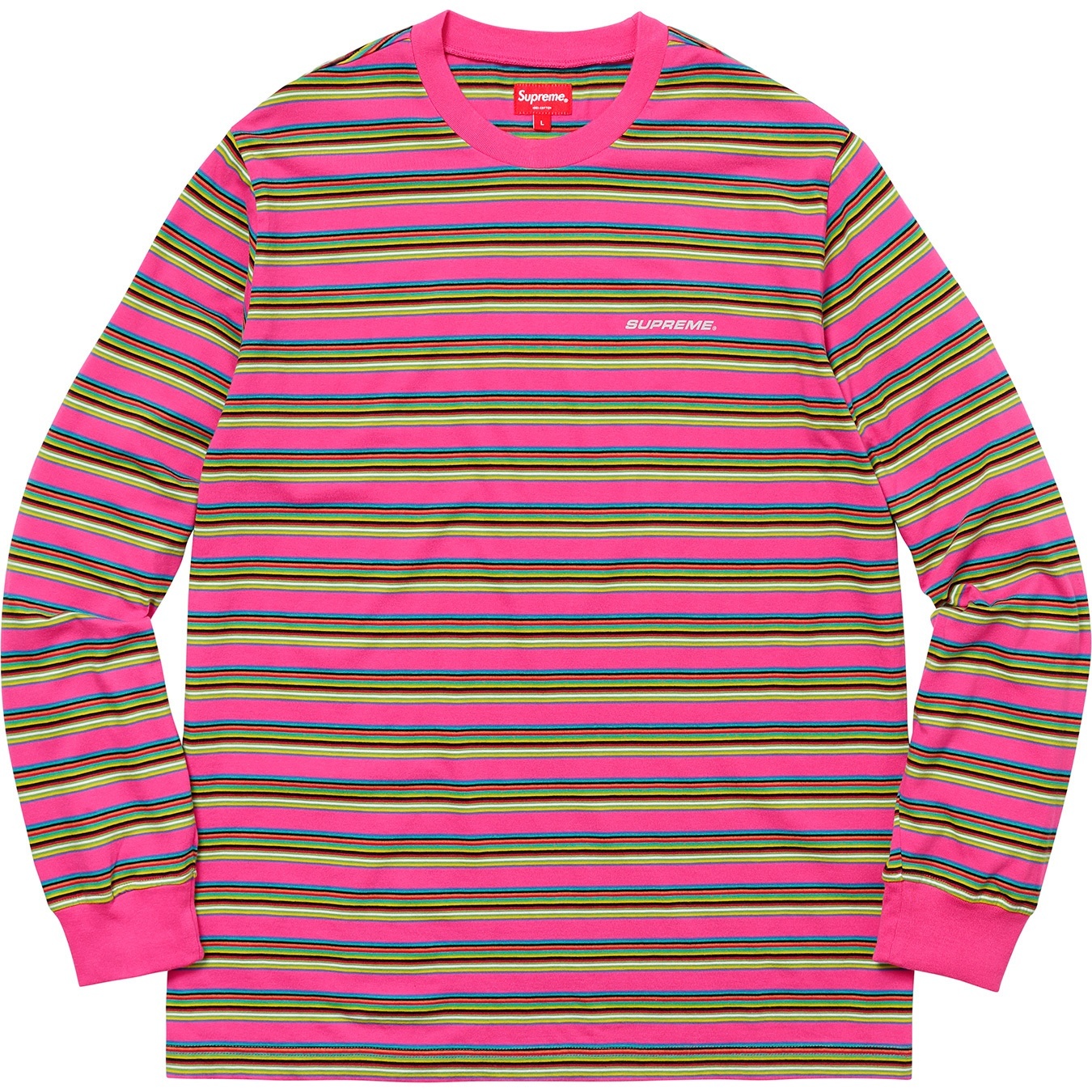 Multi Stripe L/S Top view 4